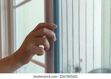 Pleated Retractable Mesh Insec..