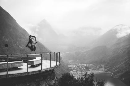 Unique Lookout of Home with Ho..