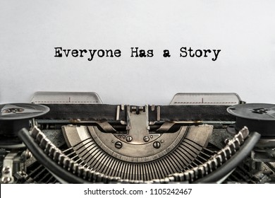 Everyone Has a Story in Life